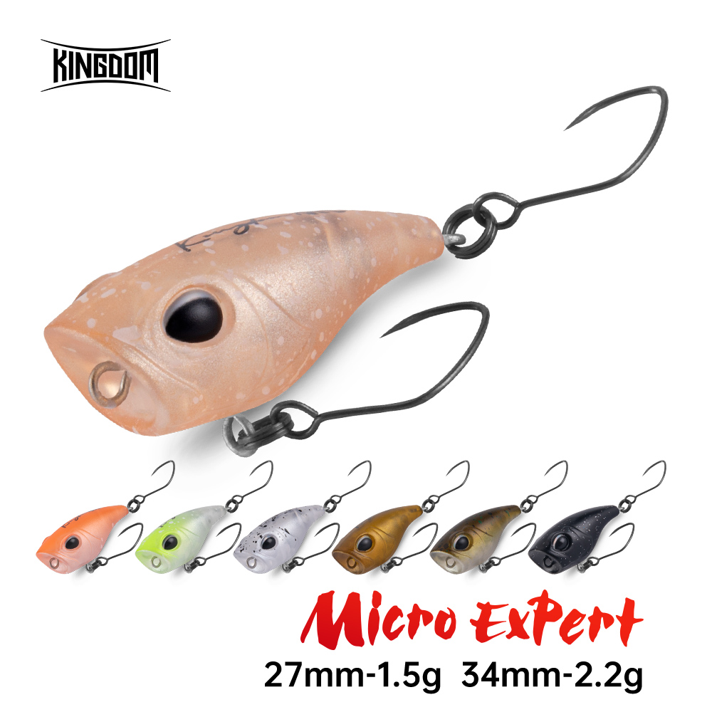 Fishing Lure Popper - Kingdom Micro Expert Topwater Popper 1.5g