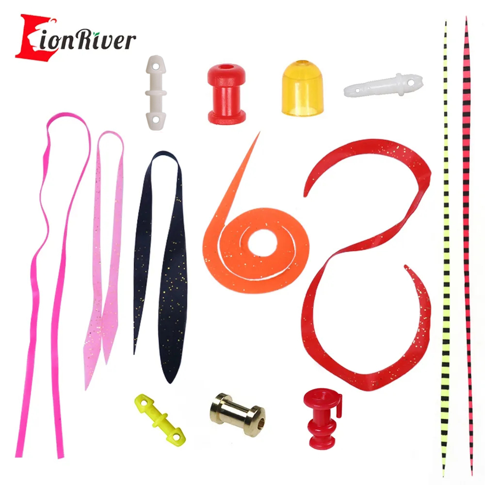 Fishing Lure Spinner - LIONRIVER 20PCS Snapper Fishing Silicone Skirts
