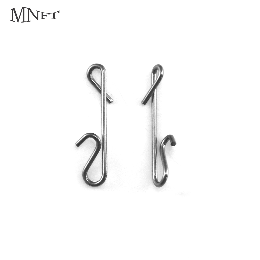 Fishing Lure Kit - MNFT 100Pcs/Pack Braid Knotless Connectors Barrel