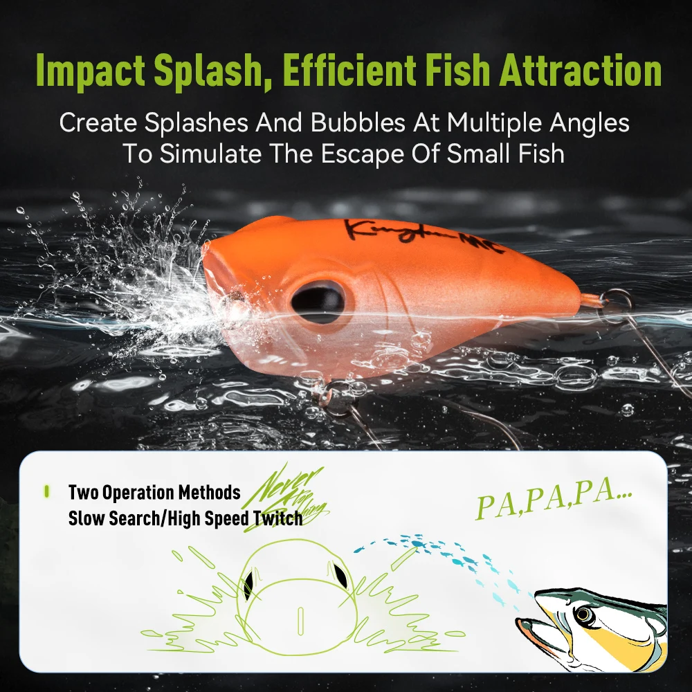 Kingdom Micro Expert Topwater  - Fishing Lure Popper 评论和价格