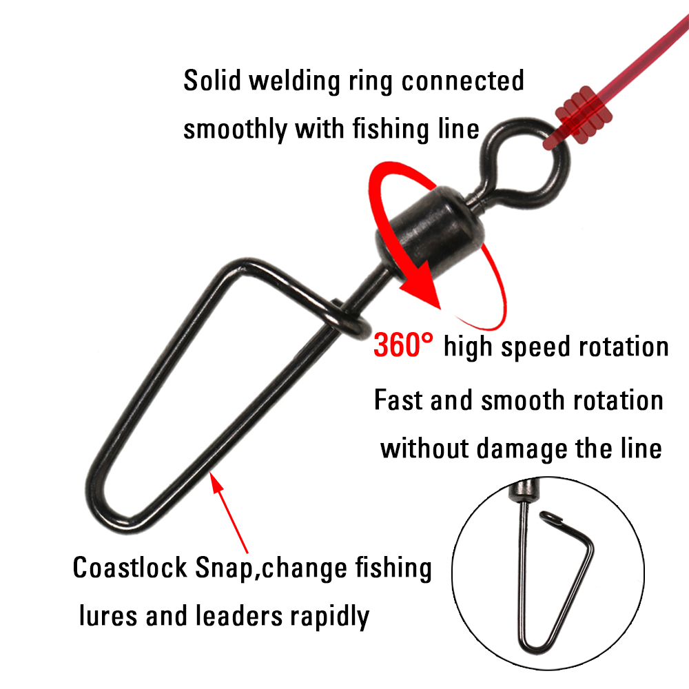 20pcs Black Nickel Fishing Rol - Fishing Lure Kit 评论和价格