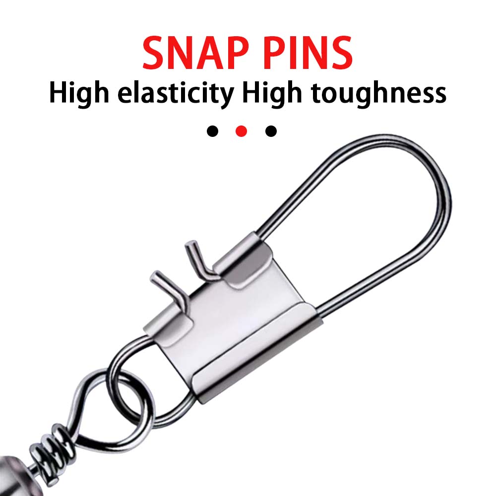 JSFUN 50Pcs Fishing Connector  - Fishing Lure Accessories 评论和价格