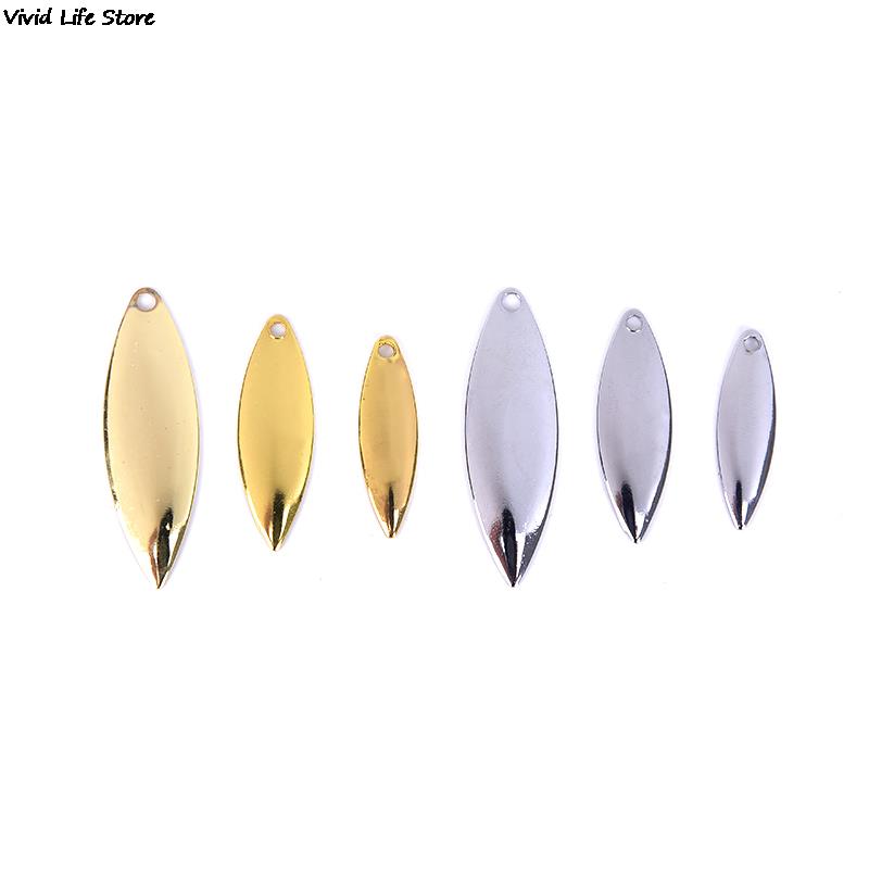 50pcs 45g/50g/75g Metal Willow - Fishing Lure Blade Bait 评论和价格