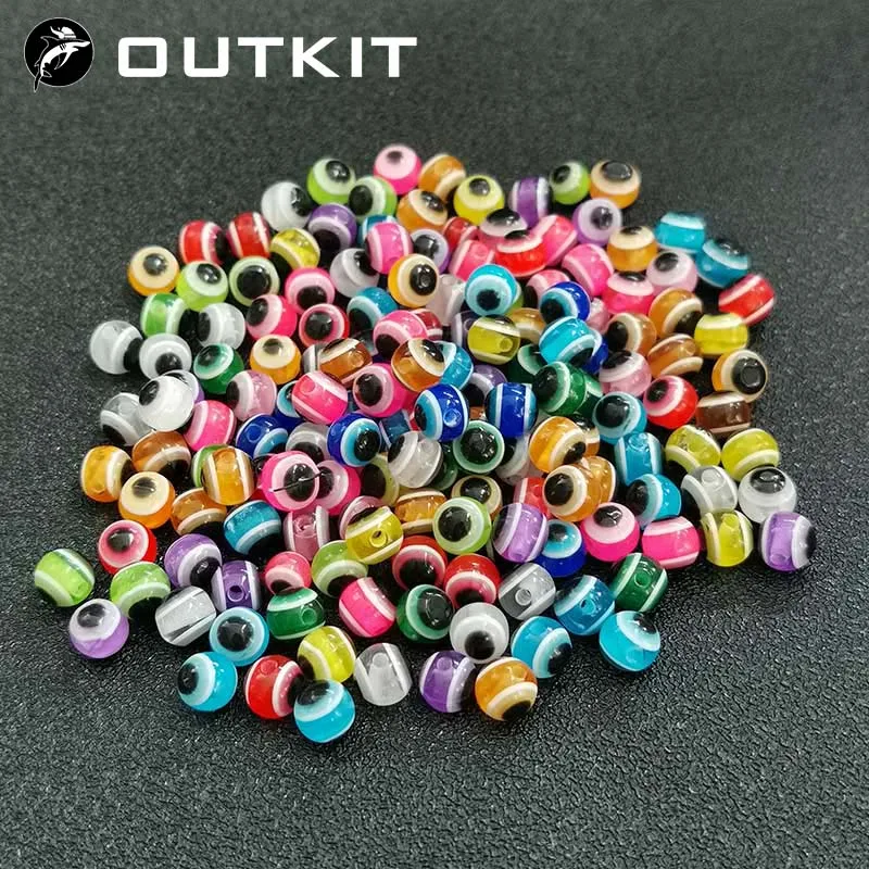 50pcs/lot Fish Eye Fishing Bea - Fishing Lure Making Kit 评论和价格