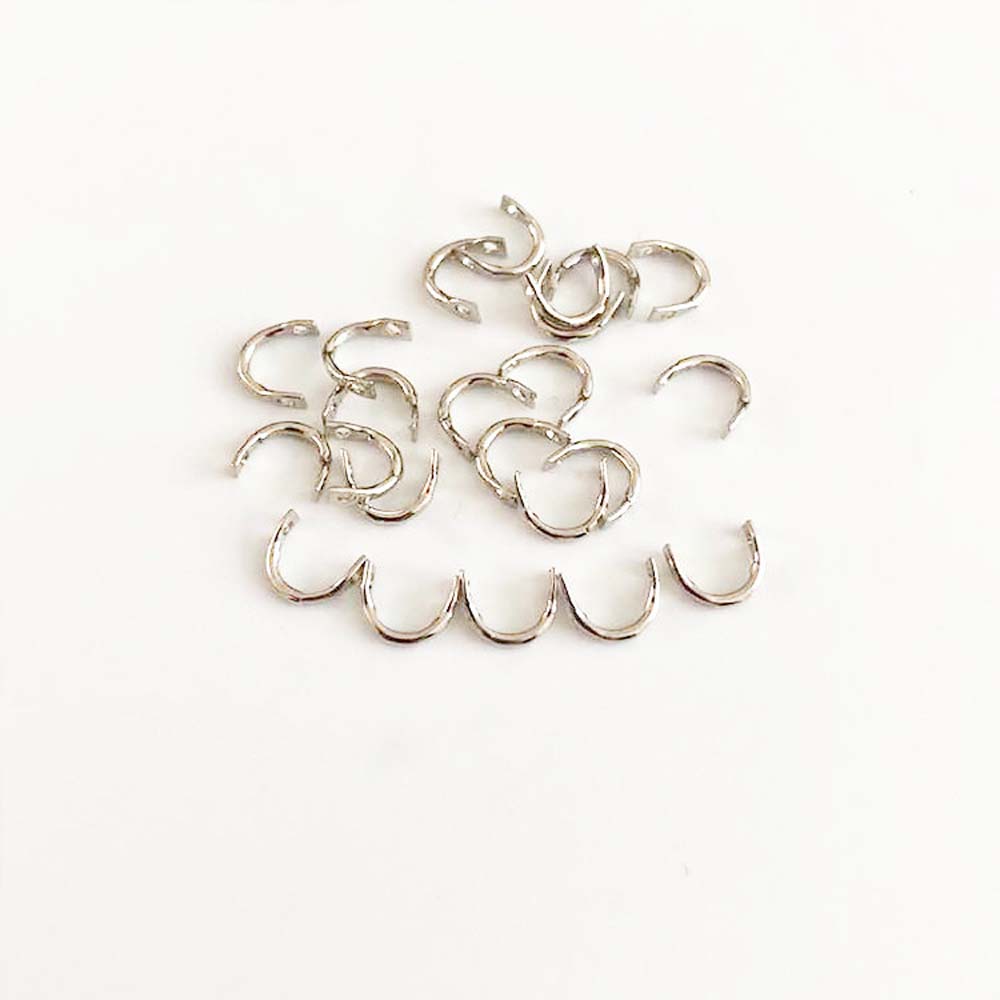50-100Pcs/Lot Fishing U-ring 5 - Fishing Lure Spinner 评论和价格