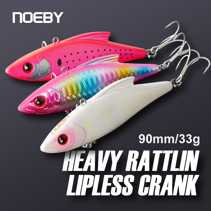 Noeby 3 Pieces 90mm 33g Sinkin - Fishing Lure Crankbait 评论和价格