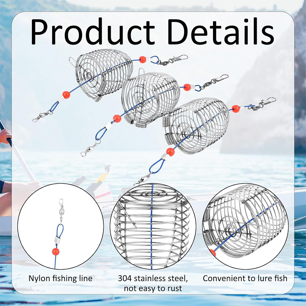 Carp Fishing Bait Trap Cage Bu - Fishing Lure Accessories 评论和价格