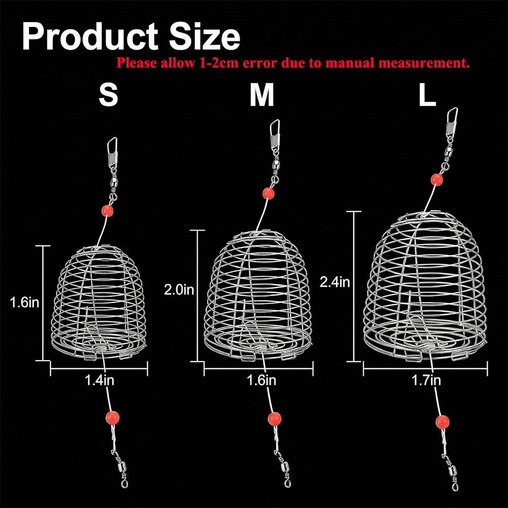 Carp Fishing Bait Trap Cage Bu - Fishing Lure Accessories 评论和价格