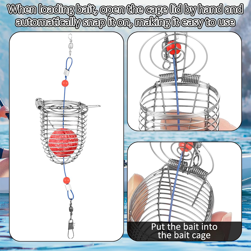 Carp Fishing Bait Trap Cage Bu - Fishing Lure Accessories 评论和价格